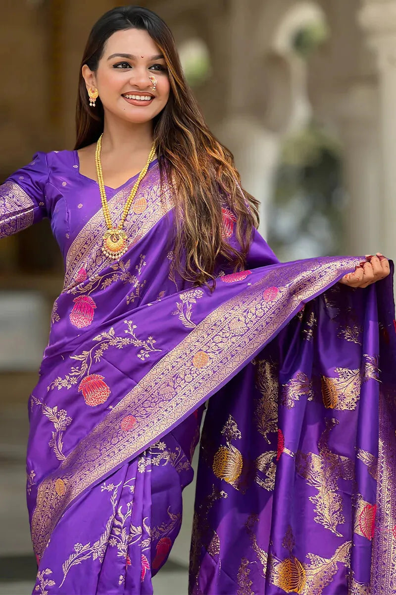 Rajwada Banarasi Silk Saree