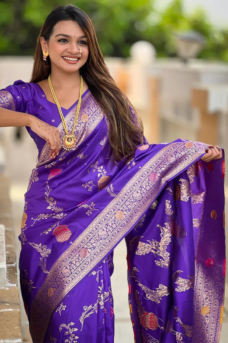Rajwada Banarasi Silk Saree