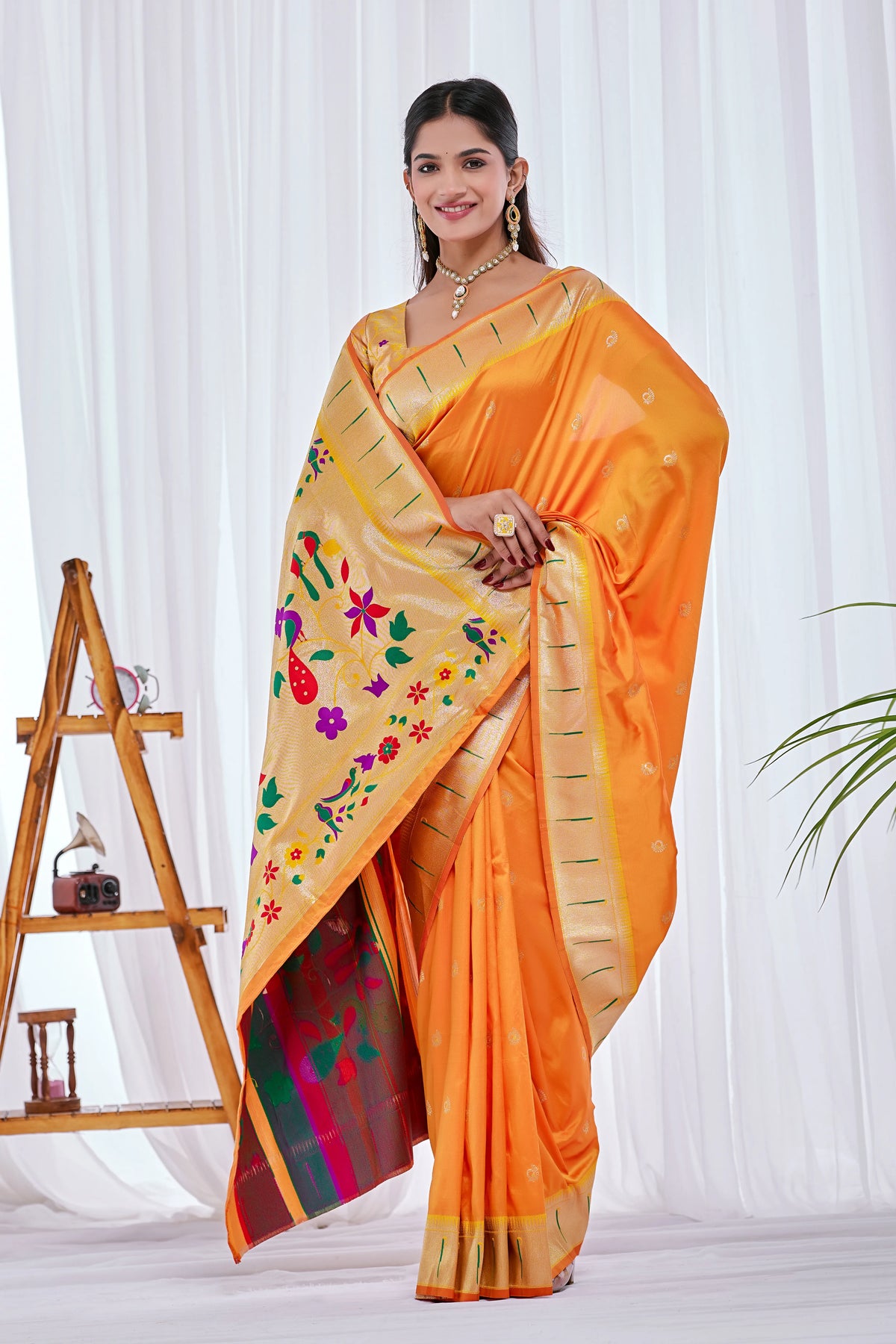 Rukmini Banarasi Silk Saree
