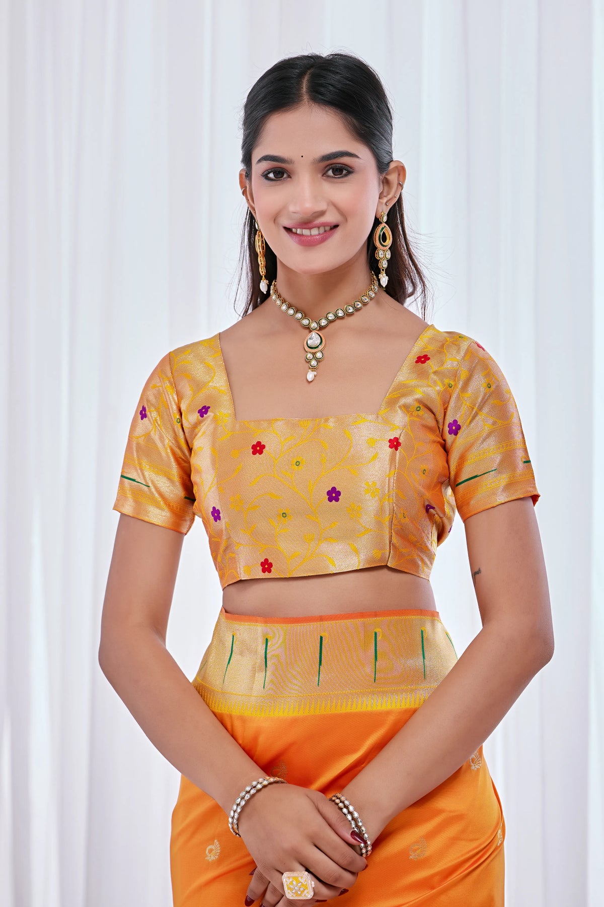 Rukmini Banarasi Silk Saree
