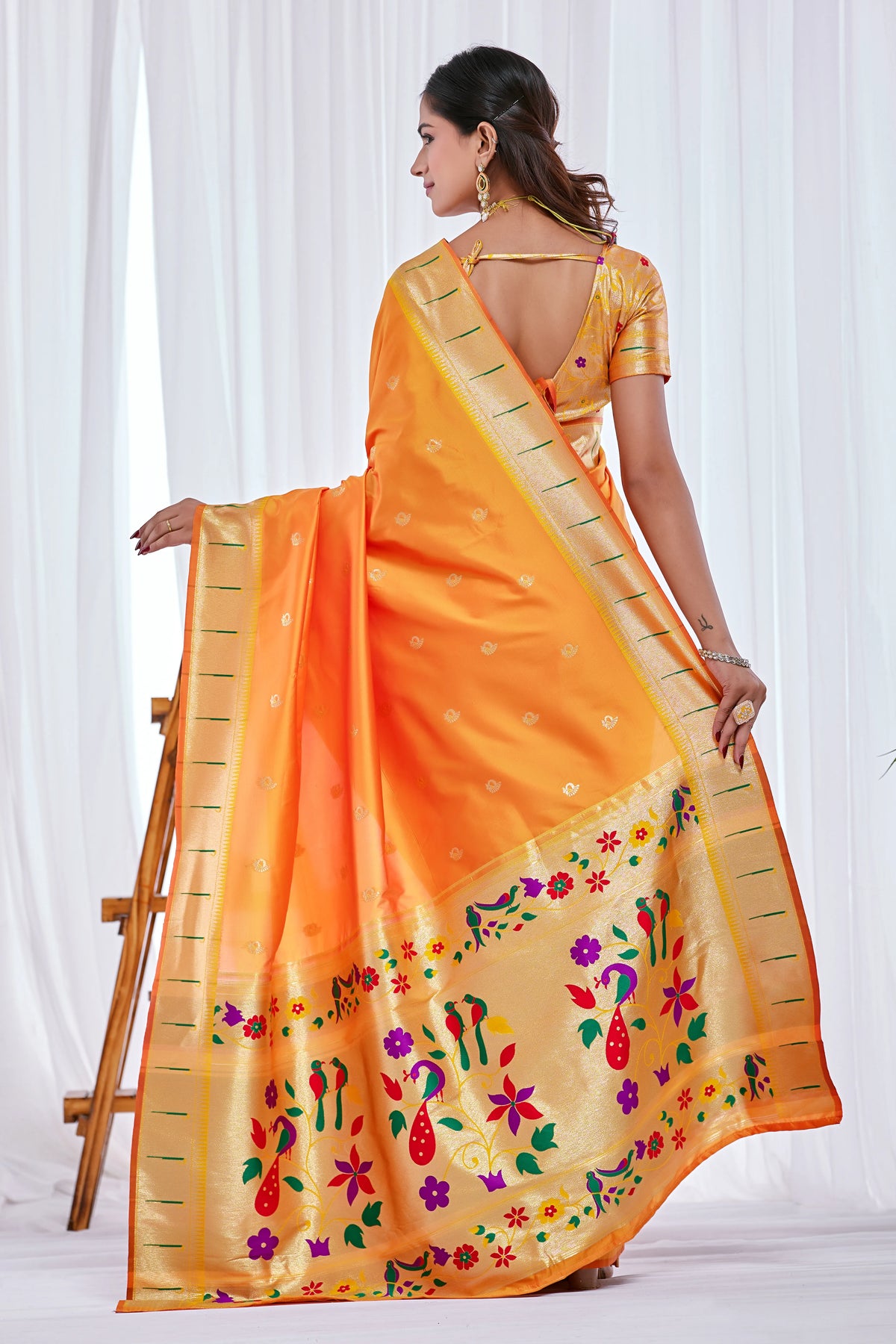 Rukmini Banarasi Silk Saree