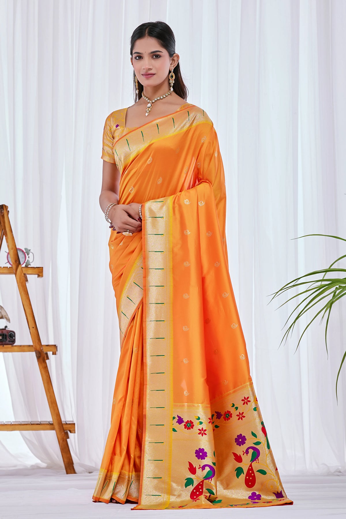 Rukmini Banarasi Silk Saree