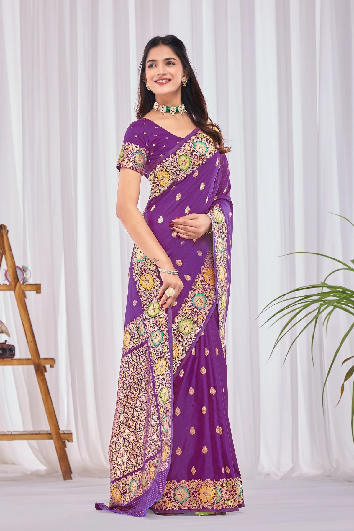 Vaidehi Banarasi Silk Saree