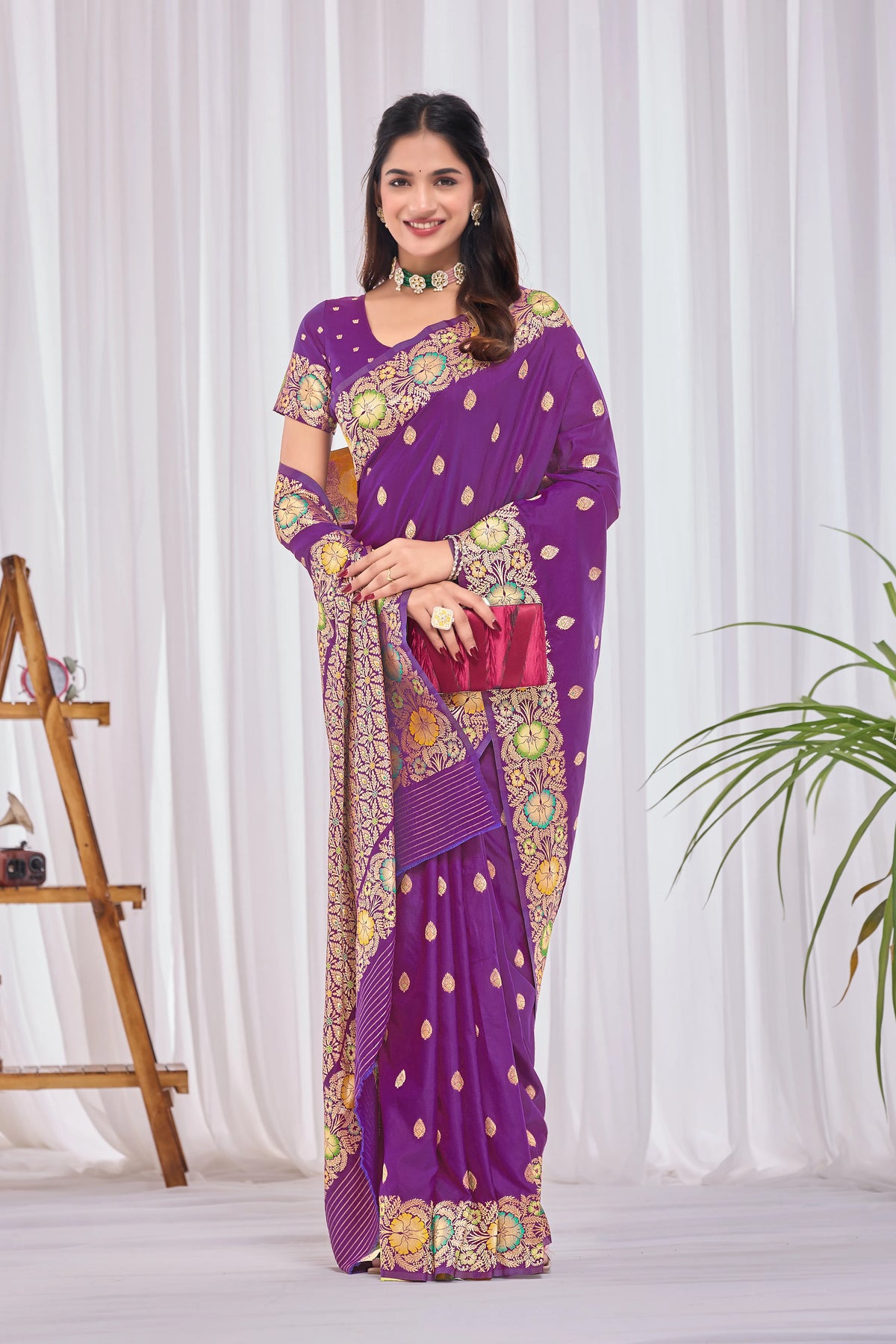 Vaidehi Banarasi Silk Saree